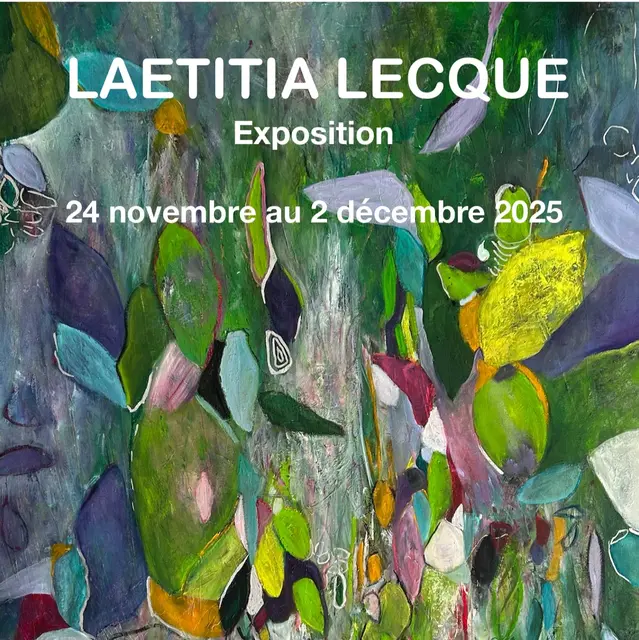 Exposition Laetitia Lecque palais des congrès