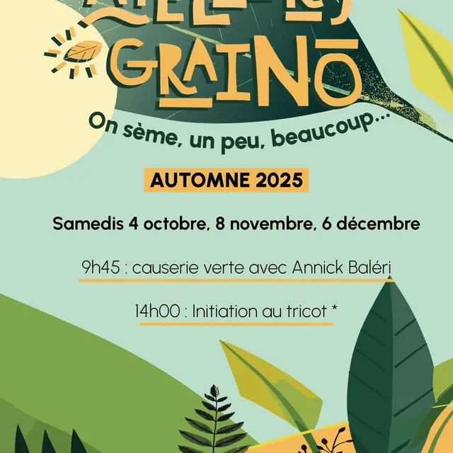 ateliers-graino automne médiathèque de Lourdes