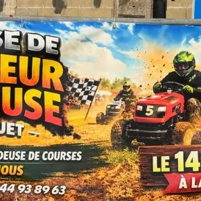 course de tracteur tondeuse pyrenees