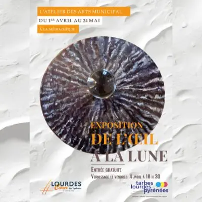 Lourdes médiathèque exposition de-l-oeil-à-la-lune 1er avril