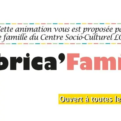 Lourdes Maison de projets de l'ophite fabrica'famille 5 février