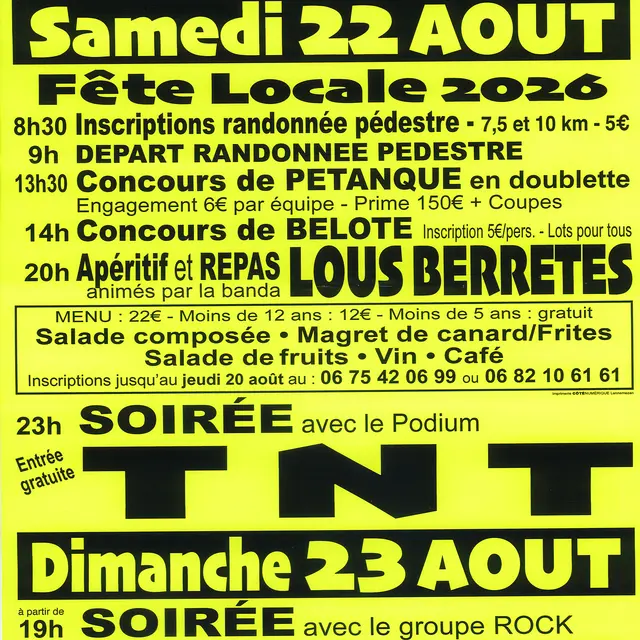 fete bonnefont