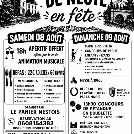 fete saint laurent de neste pyrenees neste barousse