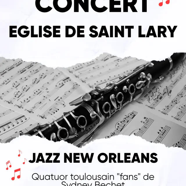 Affiches concerts 2026 église - jazz new orleans