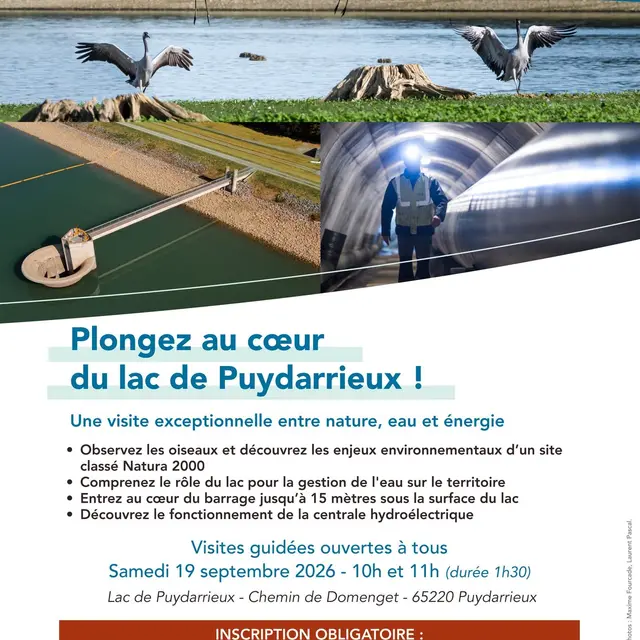 journée patrimoine lac puydarrieux