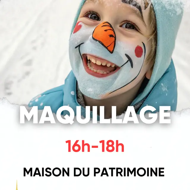 Animations HIVER OT - maquillage de noel