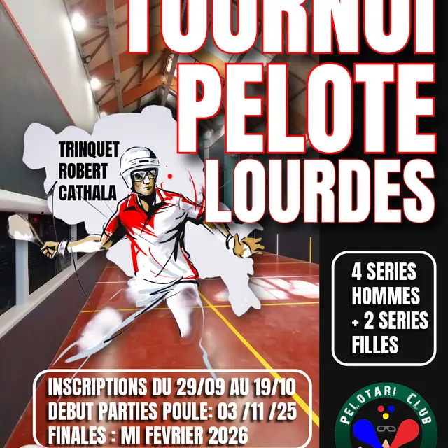 Tournoi de pelote 3 novembre 2025