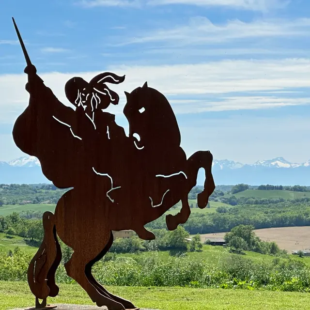Musée d'Artagnan silhouette