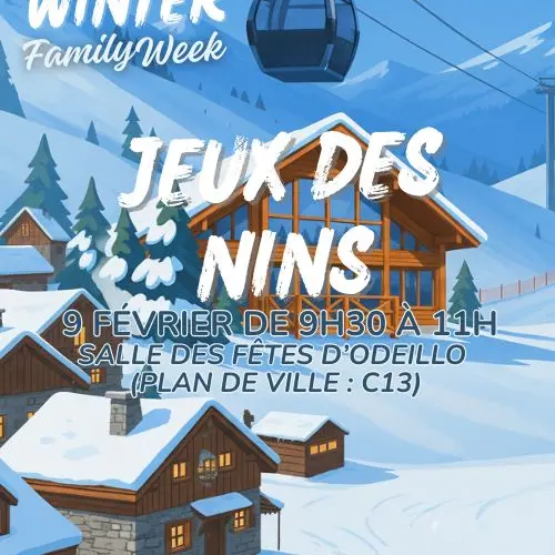 WINTER FAMILY WEEK - JEUX DES NINS - 9 Février