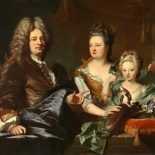 92.2.1 RIGAUD Portrait de la famille Le Juge © CICRP Photo Caroline Martens bis