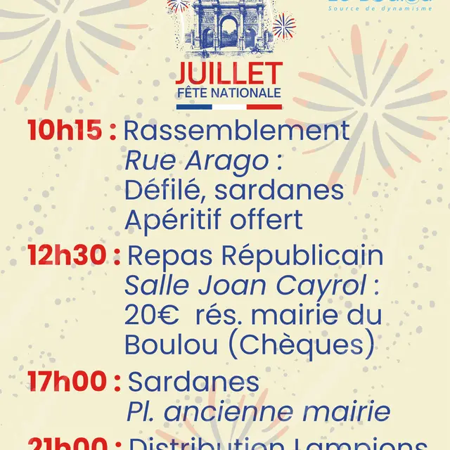 Cérémonie  14 juillet - PL AFF 14 JUILLET