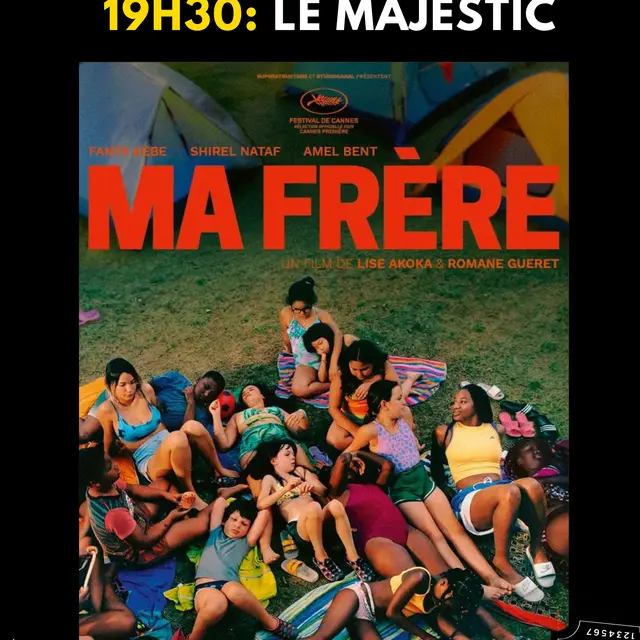 AFFICHE CINEMA LE BOULOU - CINE CAHSSE GARDEE 2 6 FEVRIER