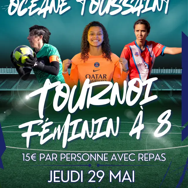 Green Neon Modern Football Match Poster - 1