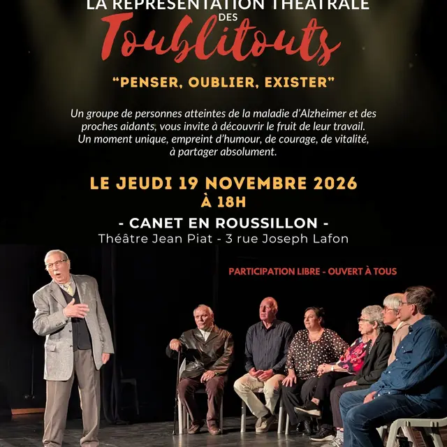 Affiche spectacle théâtre - 9