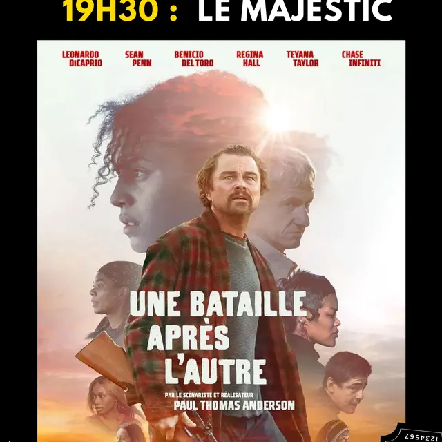Cinéma - Vendredi 14 novembre - Une bataille après l'autre