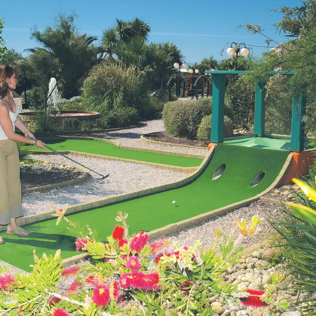 parcours mini golf