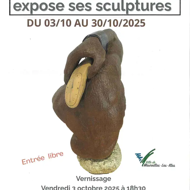 2025 10 MOUTELET EXPOSE SES SCULPTURES