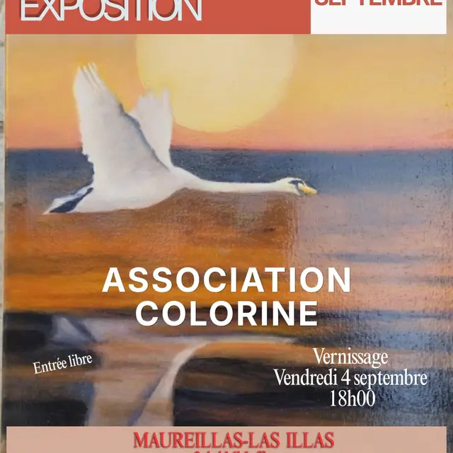 Exposition de peinture colorine