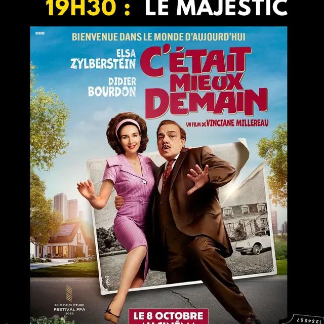 Cinéma - Vendredi 28 NOV -C'ETAIT MIEUX DEMAIN