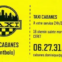 taxi cabanes
