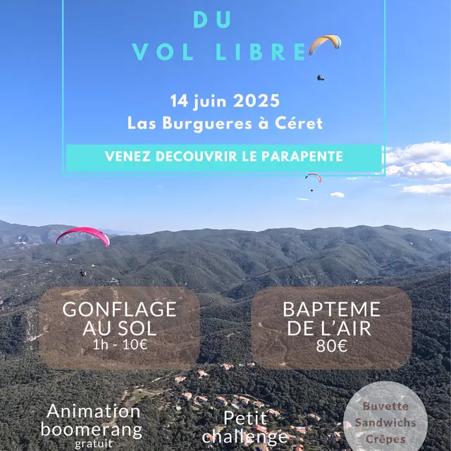 AFFICHE Fête du vol libre - 1