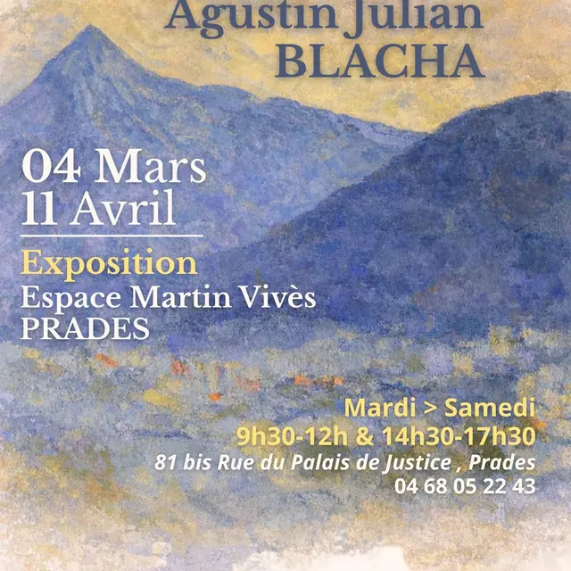 Affiche - Exposition Martin Vivès - 4