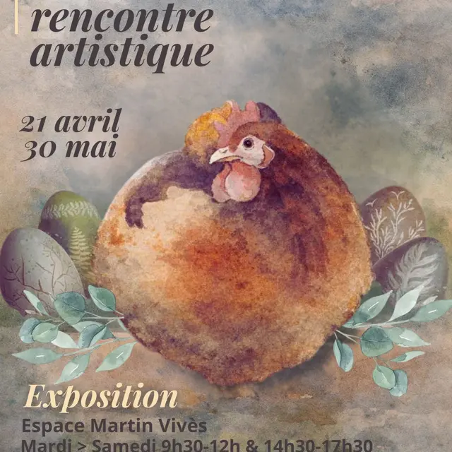 Affiche - Exposition Martin Vivès - 5