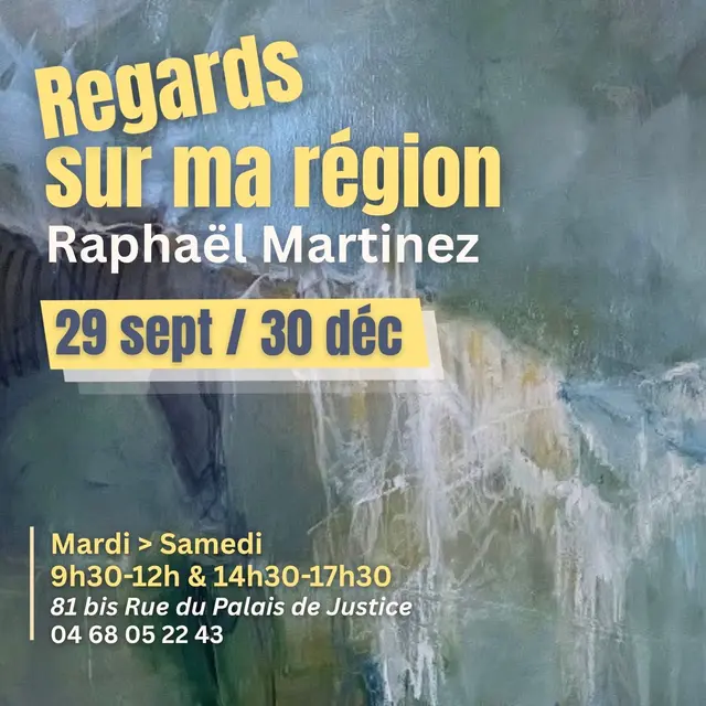 Affiche - Exposition Martin Vivès - 13