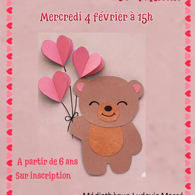 Atelier créatif de la St-Valentin - 1