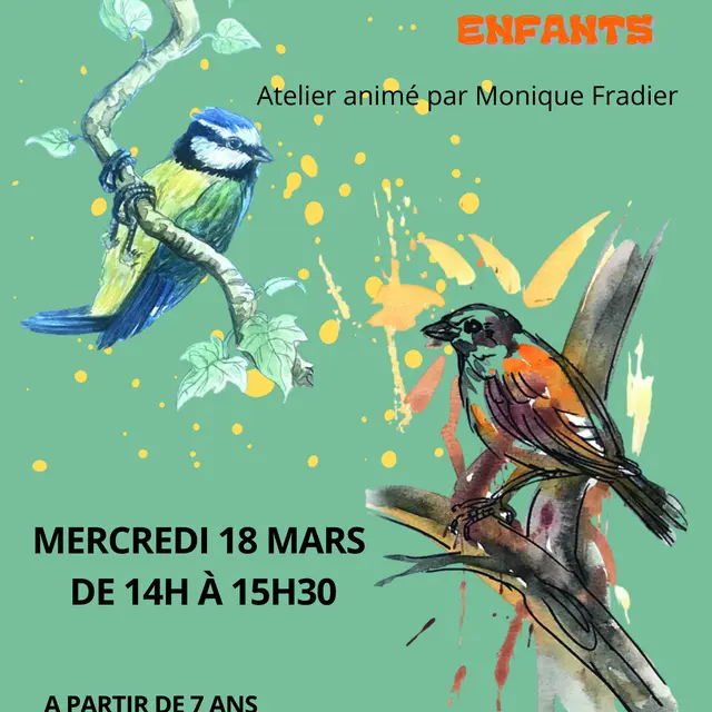Affiche atelier enfants M Fradier 18 mar 26 - 1