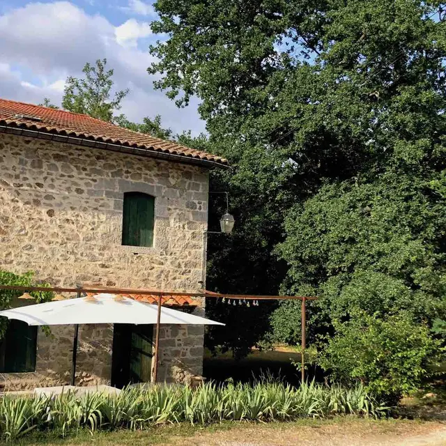 Vue vers façade Sud-Ouest