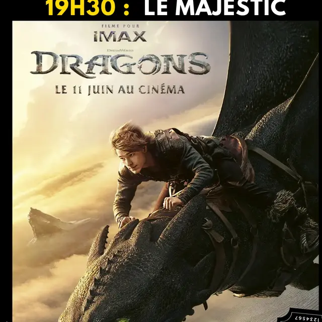 Cinéma - Vendredi 24 octobre - DRAGONS