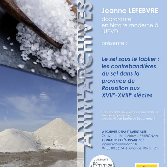 Conférence - le Sel sous le tablier