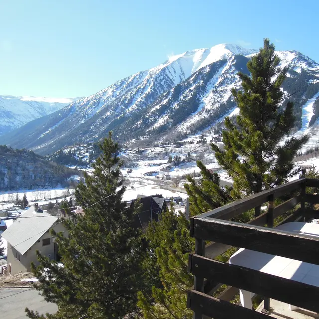 Vue du chalet les lupins