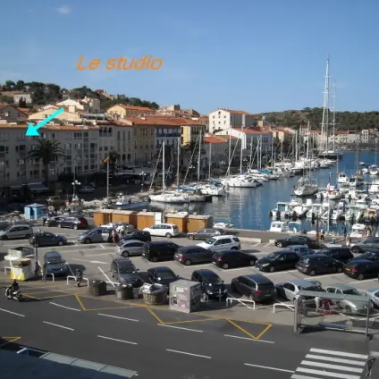 Quai Forgas vue du studio.