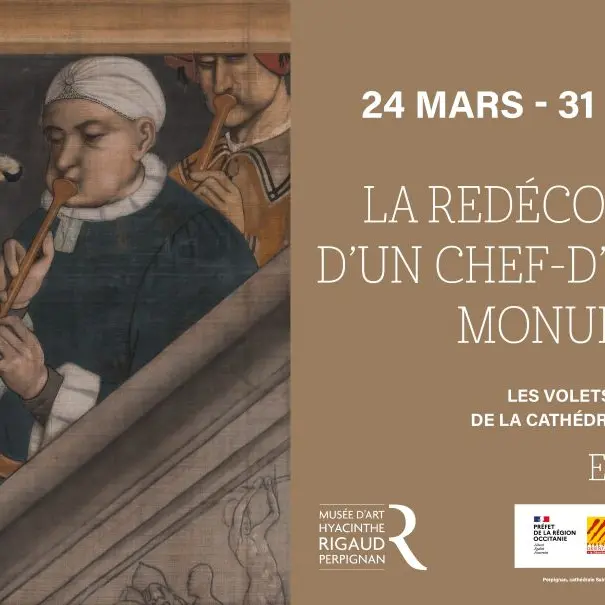 EXPO - La redécouverte d’un chef d’œuvre monumental - Les volets du grand orgue de la cathédrale de Perpignan