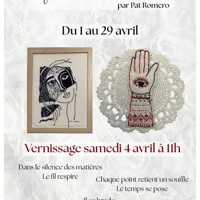 Exposition avril Le fil comme une respiration - 1