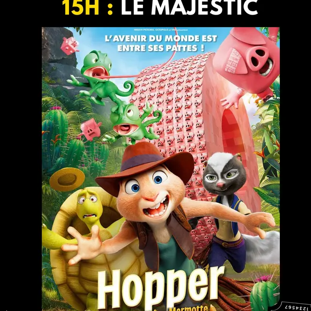 AFFICHE CINEMA LE BOULOU - seance HOOPER 23 12 2025 PL