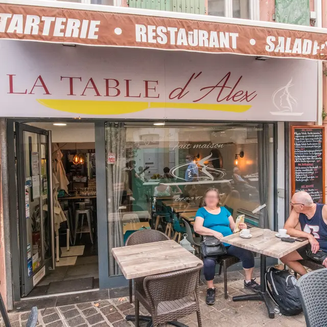 ARGELES SUR MER - RESTAURANT -LA TABLE D'ALEX (1) flou