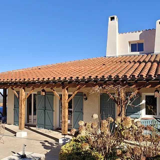 Aspres Llauro La Terrasse de Llauro