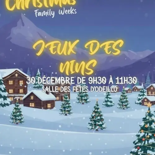 Copie de Christmas family week 2025 - Jeux des nins