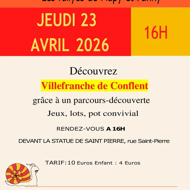 Les rallyes de Mapy et Fanny