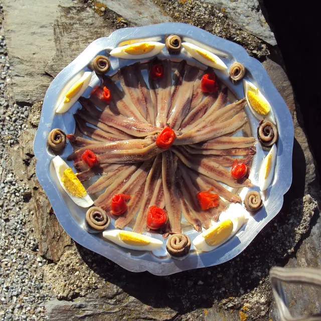 anchois préparé