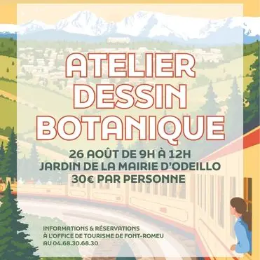 ATELIER DESSIN BOTANIQUE