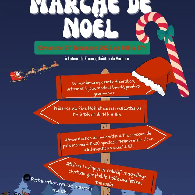 Marché de Noël - LATOUR DE FRANCE 07-12-2025