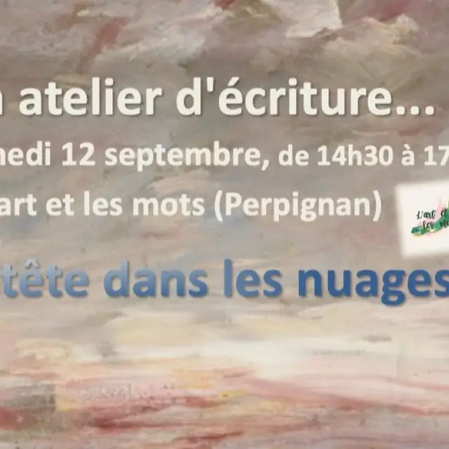 Nuages - 12 septembre 2026 - L'art et les mots - A4