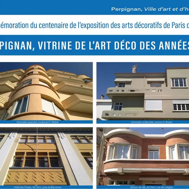 PERPIGNAN, VITRINE DE L'ART DÉCO DES ANNÉES 30