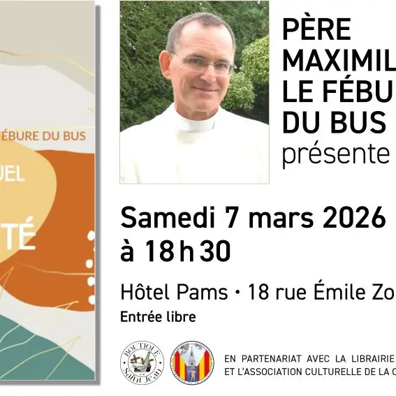Père M LE FEBURE présente son livre - Mars 2026
