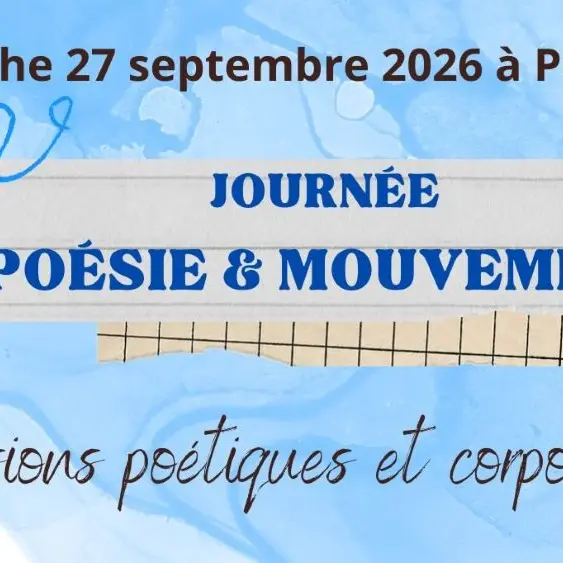 Poésie & Mouvement - Eau - 27 Septembre 2026