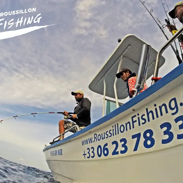 Roussillon fisching bateau